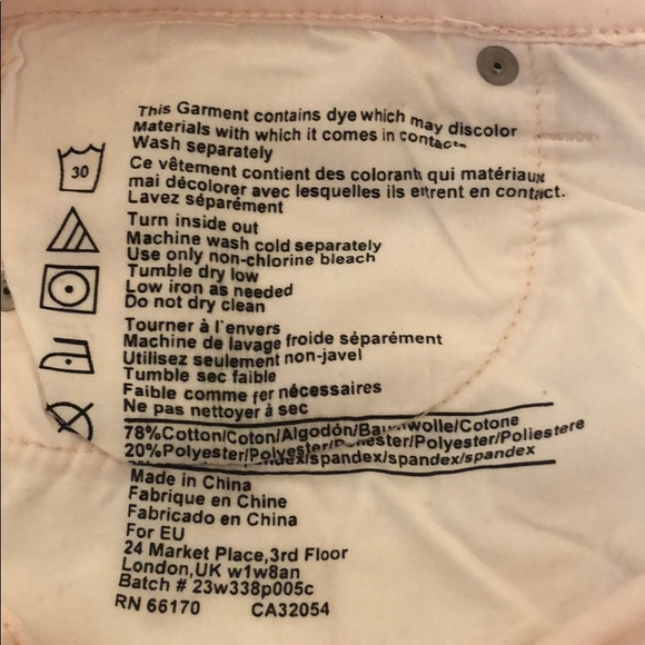 UO BDG Cigarette Highrise Jeans Size 30X30 - Picture 4 of 7